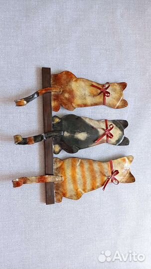 Крючки для полотенец, одежды котики