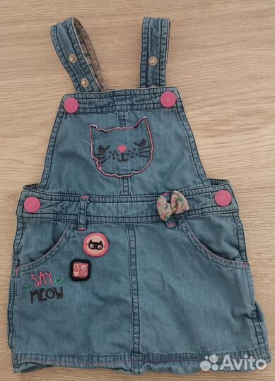 Джинсовый сарафан