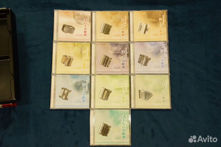 CD THE accordion cafe комплект 10 шт