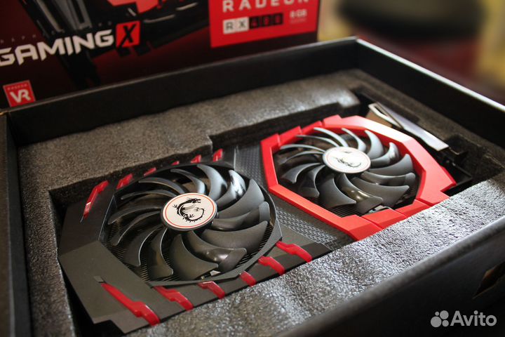 Видеокарта MSI Radeon RX 480 Gaming X 8GB