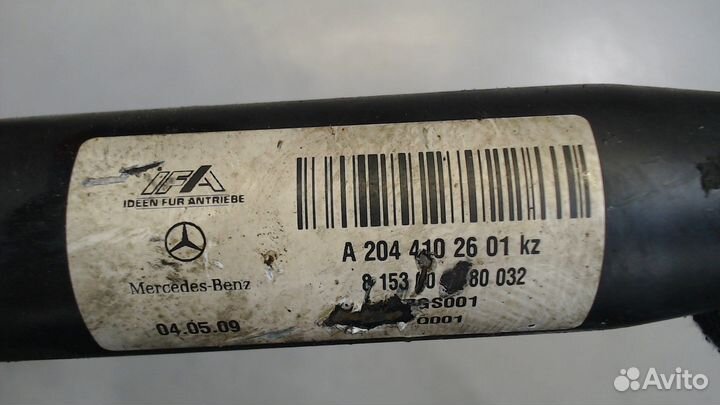 Кардан Mercedes GLK X204, 2010