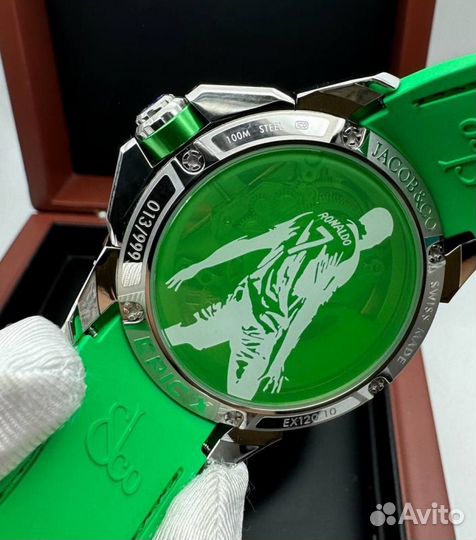 Очень красивые мужские часы Jacob co Cr7