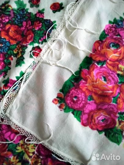 Платок шаль павловопосадская