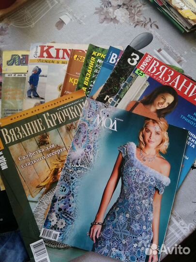 Журналы для вязания разные 49 шт - 12 лот