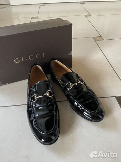 Лоферы gucci р.37 оригинал