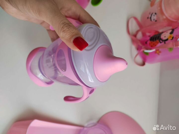 Поильник непроливайка новые, б/у для кормления