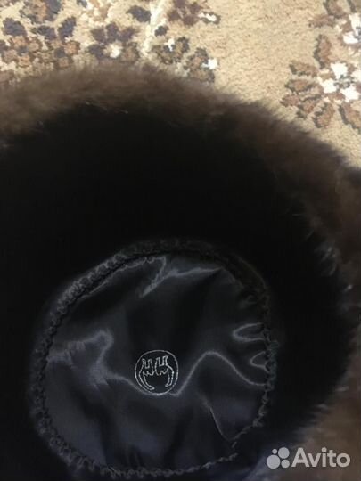 Шапка норковая женская