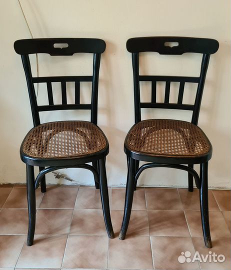 Венский стул из гнутого дерева Карловац Югославия