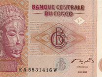 Конго Банкнота 50 франков 2007 год UNC