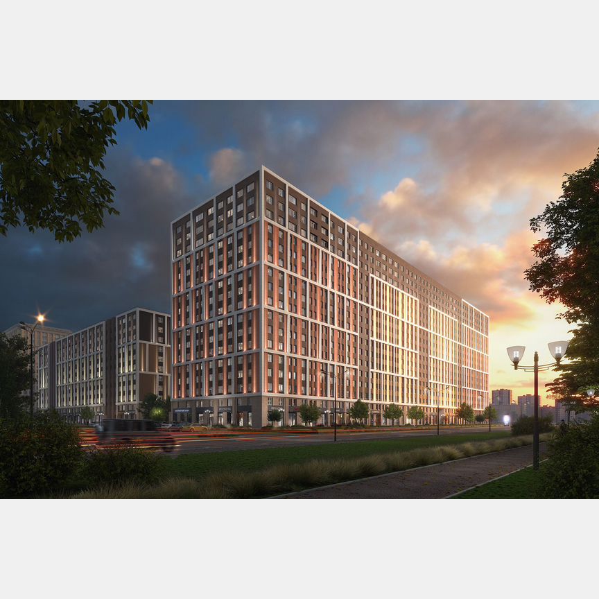 Апартаменты-студия, 23,9 м², 11/17 эт.