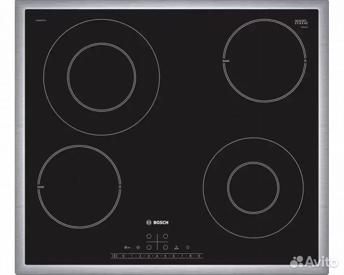 Электрическая варочная панель bosch PKG645FP1G