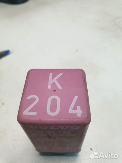 Реле стеклоочистителя 204 Volvo S70 B5244T 1999