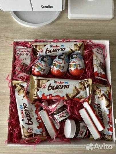 Киндер в коробке крафт