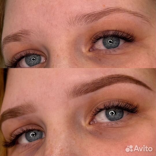 Оформление бровей