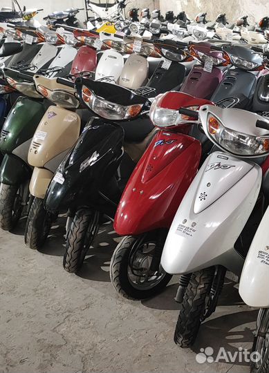 Скутер из Японии 49 кубов. С Гарантией