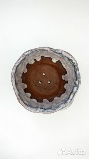 Горшок для цветов керамический ручной работы