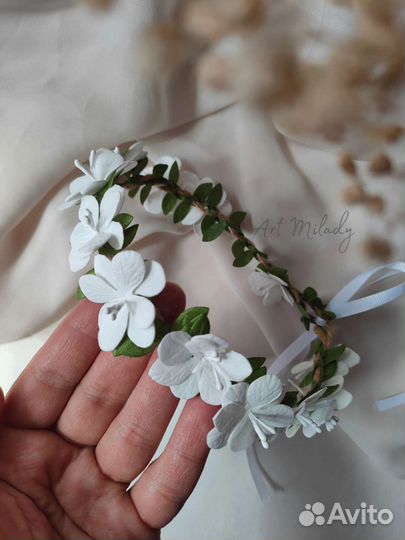 Веночек family look. Венок на голову маме дочке