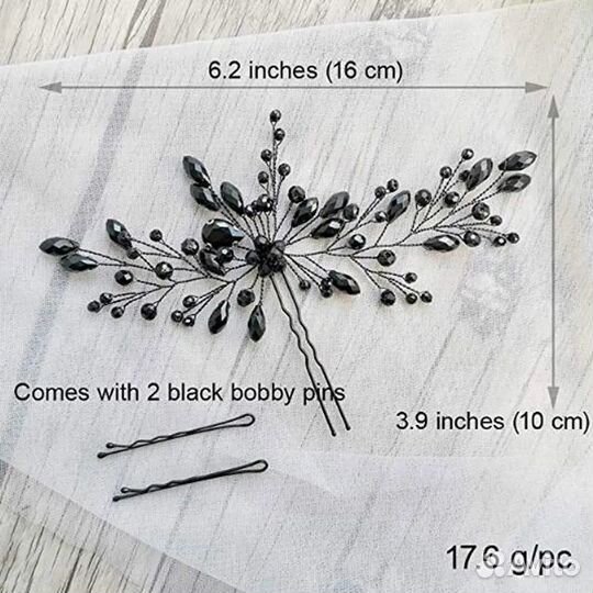 Заколка шпилька для волос ручной работы