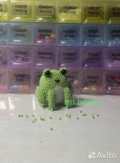 Фигурка из бисера, амигуруми