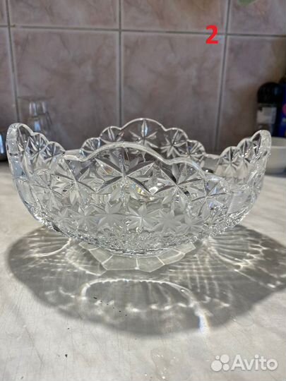 Хрустальная посуда СССР