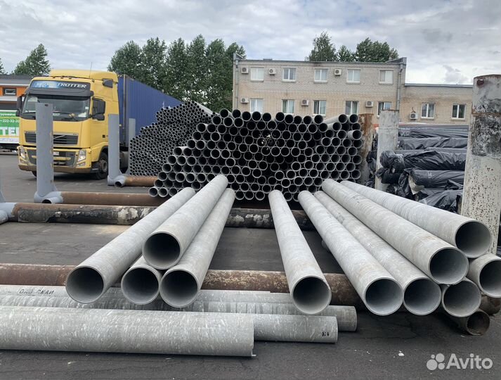 Труба хризотилцементная хц безнапорная / напорная