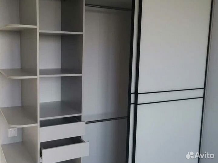 Раздвижные шкафы на заказ 3D дизайн проект