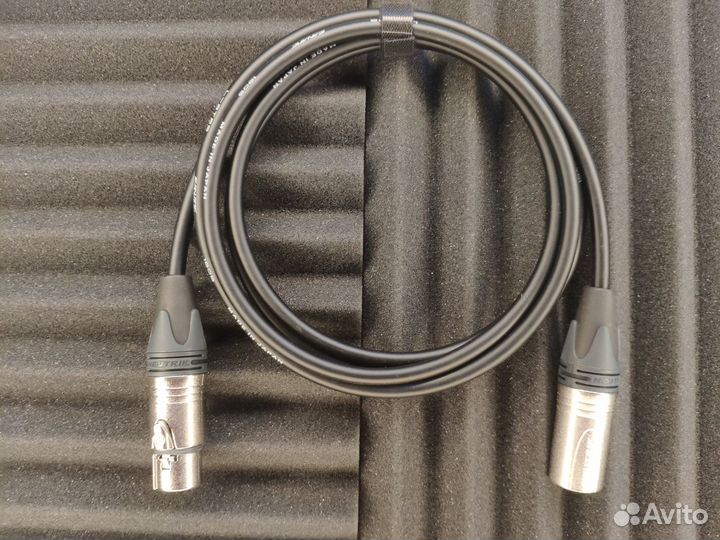 Шнур XLR 3pin на XLR 3pin Canare Hi-END