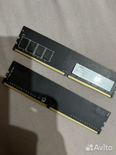 Оперативная память ddr4 2x 8gb2400