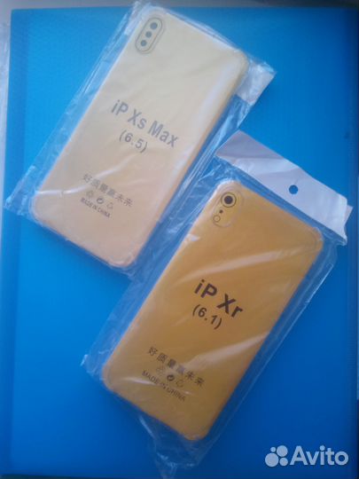 Силиконовый прозрачный чехол для iPhone XR XS MAX