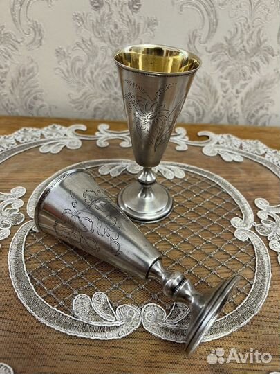 Серебряные рюмки