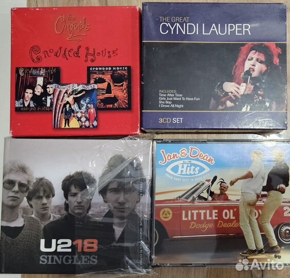 U2.Crowded House.Cyndi Lauper - 3 Box Set
