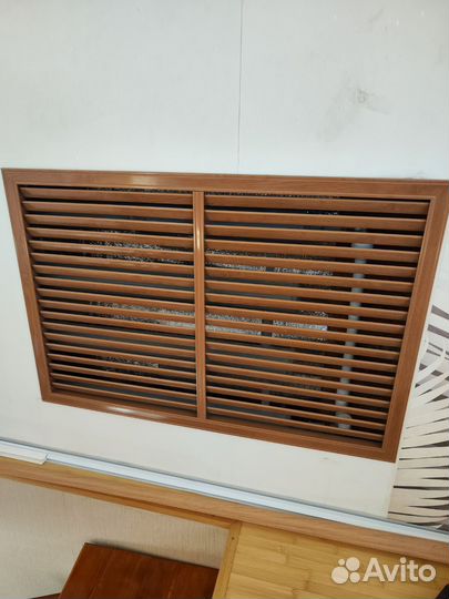 Декоративная решетка на батарею