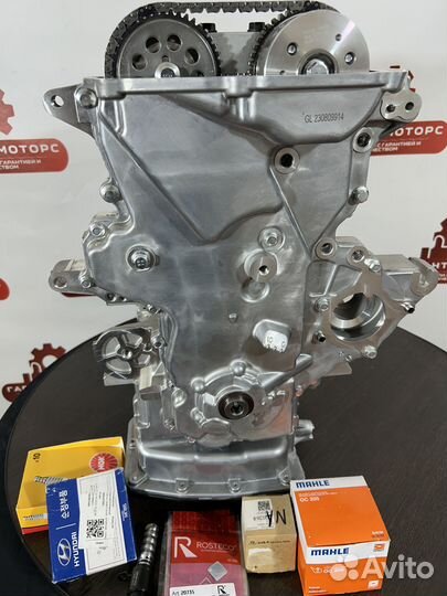 Двигатель для Hyundai Solaris 1 и Kia Rio 3 G4FC 1