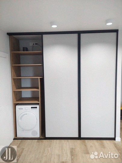 Шкаф купе угловой встроенный