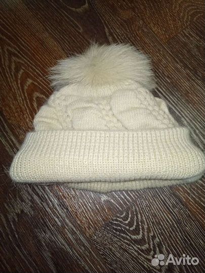 Шапка зимняя на девочку