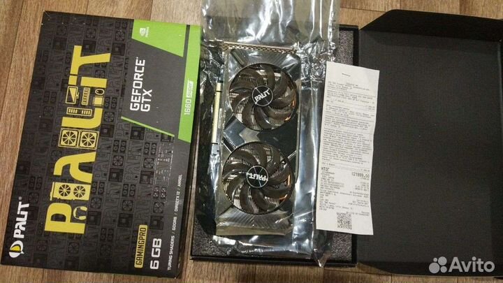 Видеокарта GeForce GTX 1660 super GP 6GB