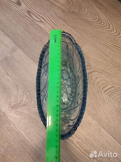 Ваза/ладья голубая