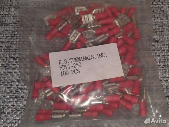 Разъем плоский изолированный FDV 1-250