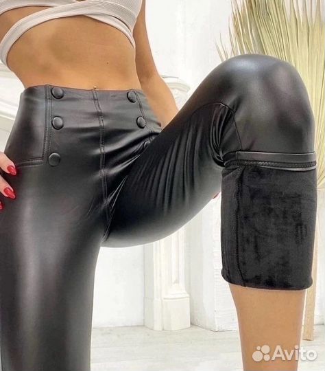 Новые леггинсы теплые S M