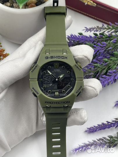 Часы Casio G-shock green мужские