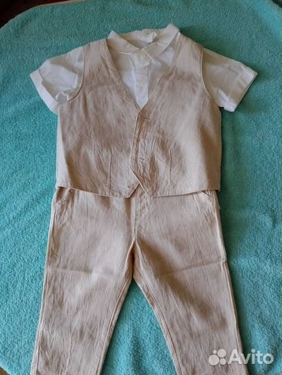 Костюм тройка для мальчика 80
