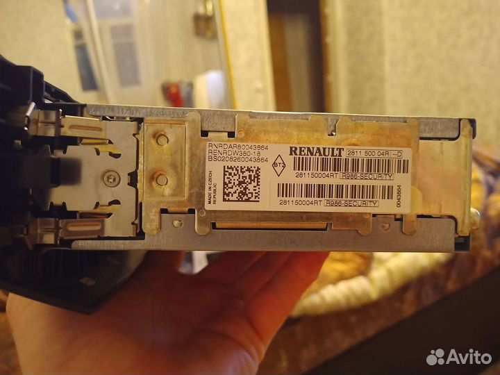 Renault laguna 3 магнитола