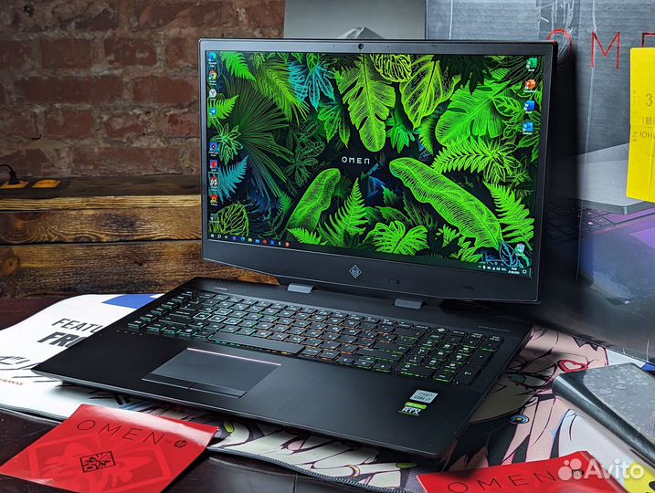 Hp Omen 17.3/1T/RTX 6gb как new