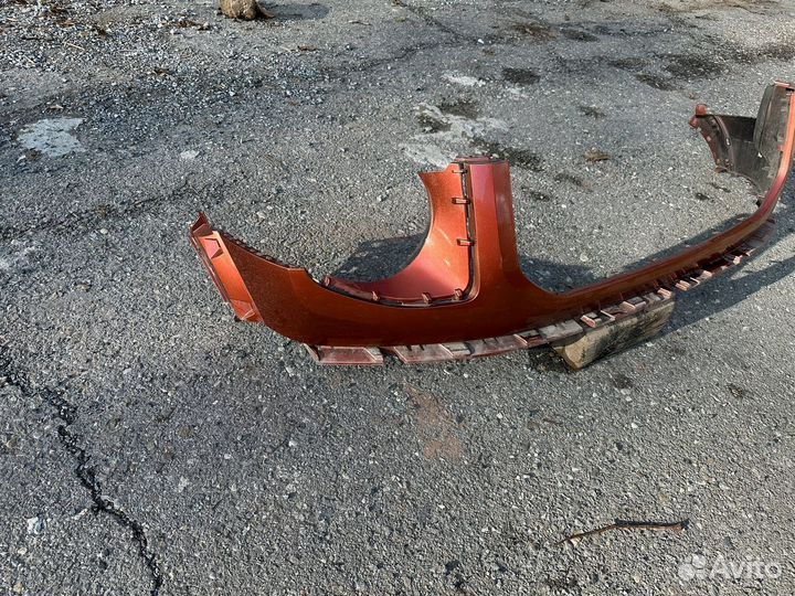 Передний бампер верхняя часть Haval Dargo 1