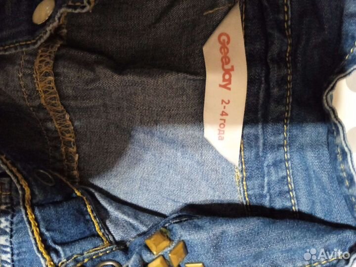 Рубашки джинсовые для девочки