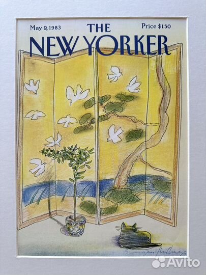 Обложка журнала The New Yorker от 9 мая 1983