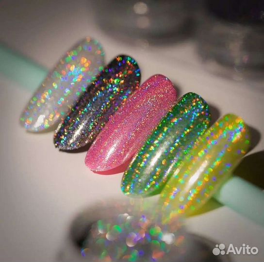 Втирка для ногтей, фольга