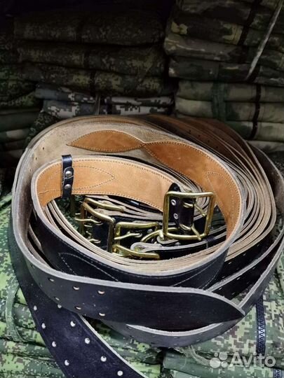 Портупея офицерская СССР черного цвета