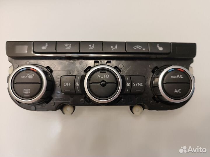 Блок климата VAG Pq35/46 с рамкой Jetta 6