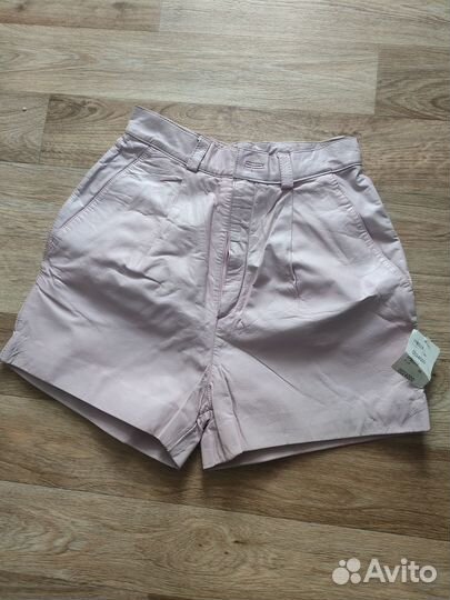 Шорты женские кожаные р.40-42